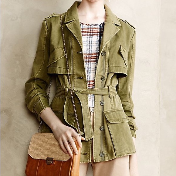 Anthropologie Hei Hei Military Jacket - Picture 1 of 4